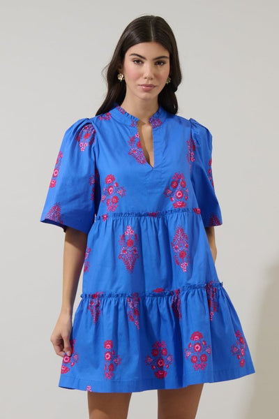 Palmer Floral Mini Shift Dress