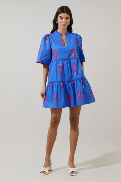 Palmer Floral Mini Shift Dress