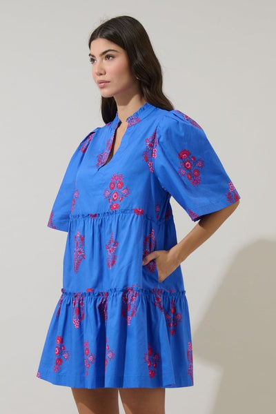 Palmer Floral Mini Shift Dress
