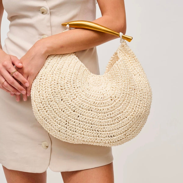 Brielle Straw Circle Bag