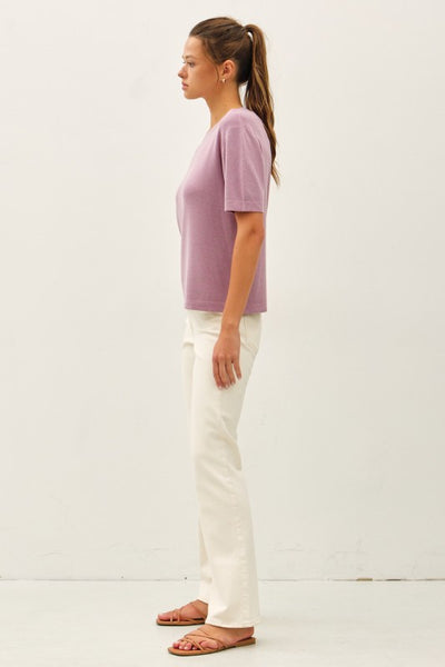 Cashmere Blend Knit Top