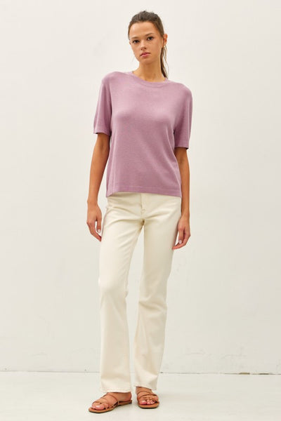 Cashmere Blend Knit Top