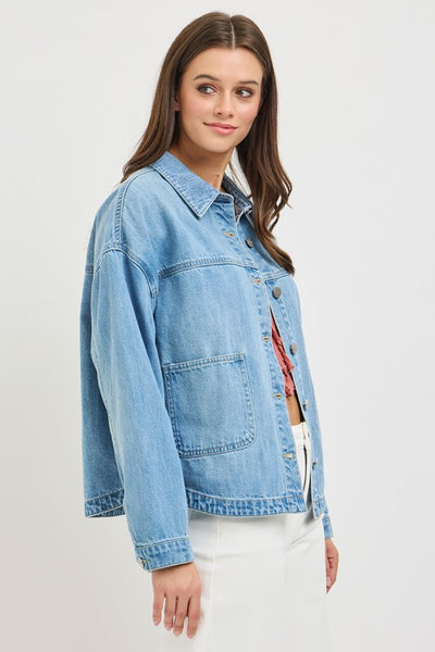 Relaxed Fit Everyday Denim Jacket