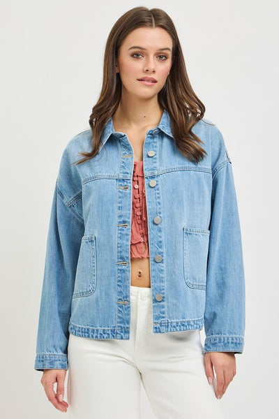 Relaxed Fit Everyday Denim Jacket