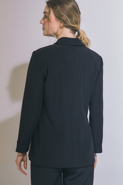 Classic One Button Blazer
