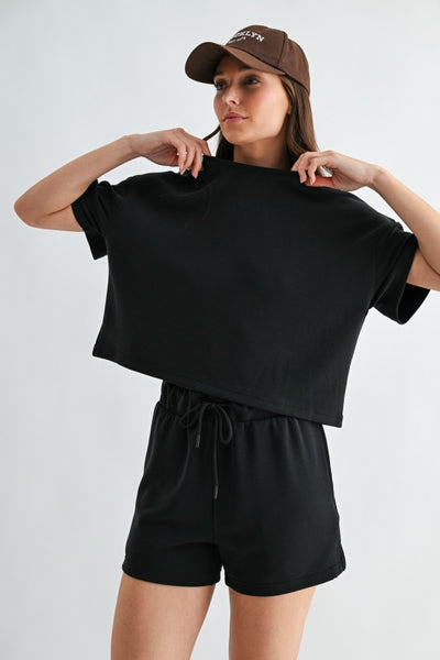 Cloud Knit Shorts Set