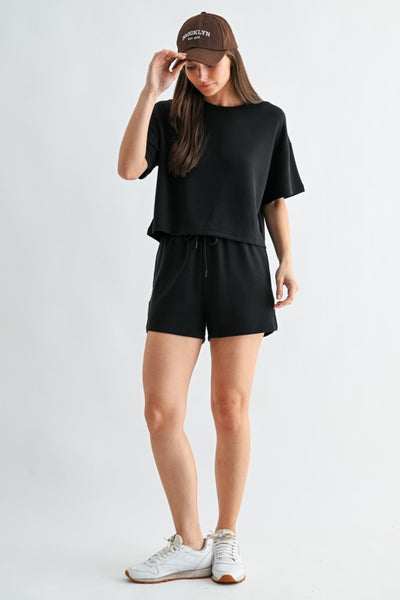 Cloud Knit Shorts Set