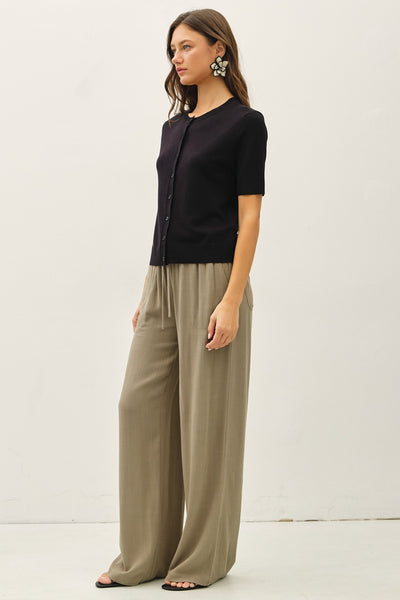 Short Sleeve Classic Cardigan