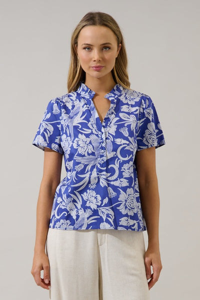 Vera Floral Top