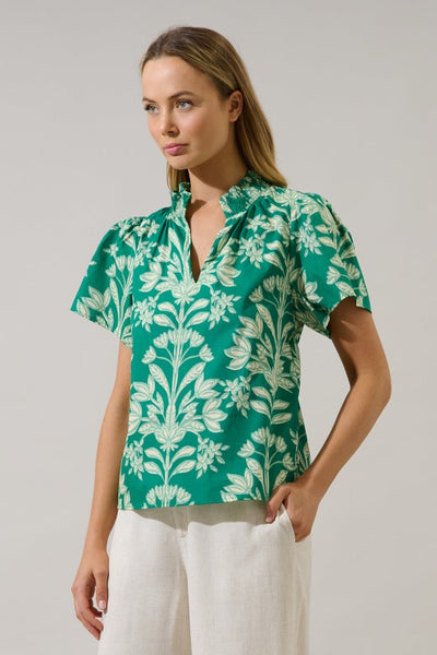 Stella Floral Top