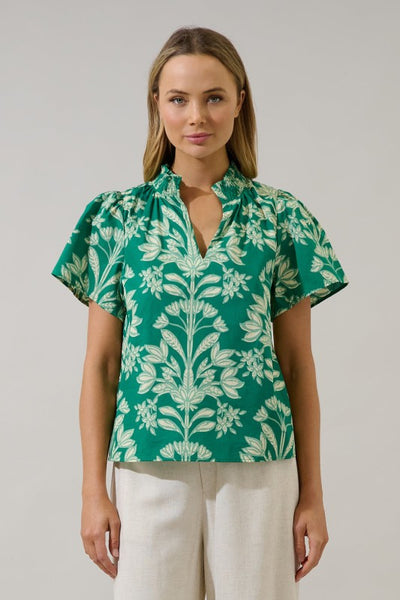 Stella Floral Top