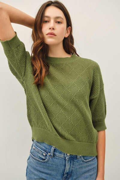 Diamond Stitch Crochet Top