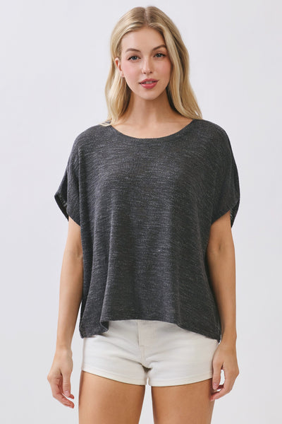 Drop Shoulder Slub Tee - More Colors