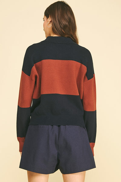 Collared Rugby Sweater