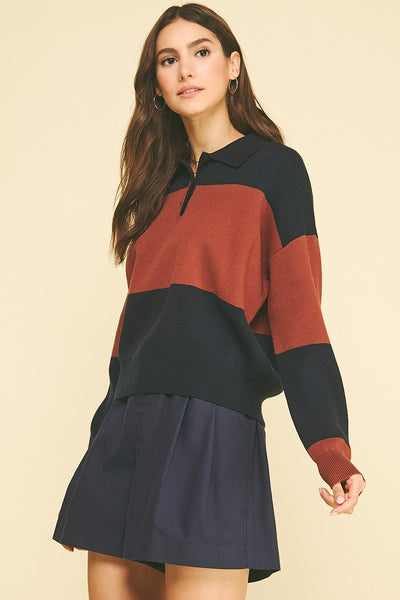 Collared Rugby Sweater