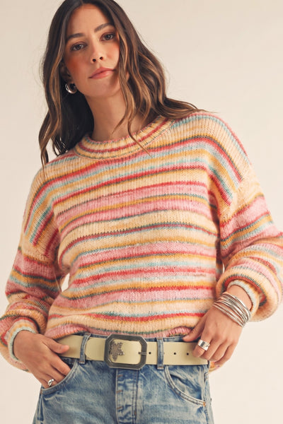 Sunrise Stripe Sweater