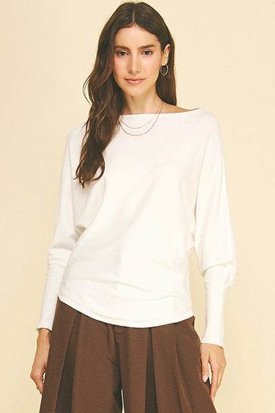 Boatneck Dolman Sweater