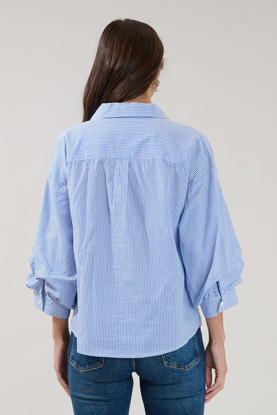 Chalet Striped Button Up Shirt