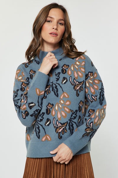 Harvest Half Zip Sweater - 2 Colors