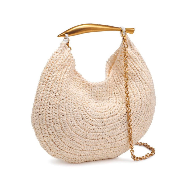 Brielle Straw Circle Bag