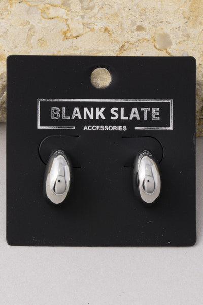 Gold Dipped Petite Teardrop Earrings