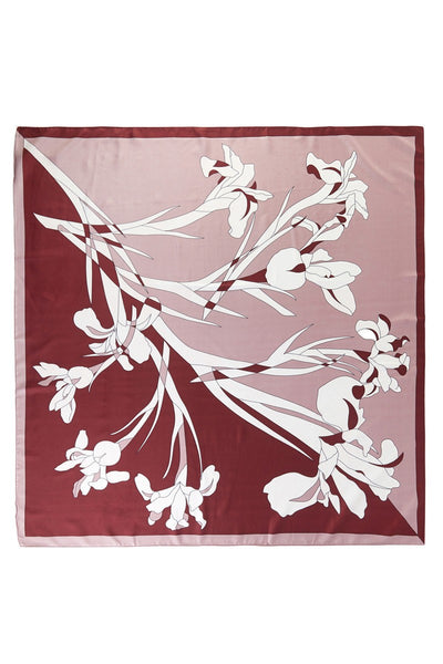Iris Floral Scarf