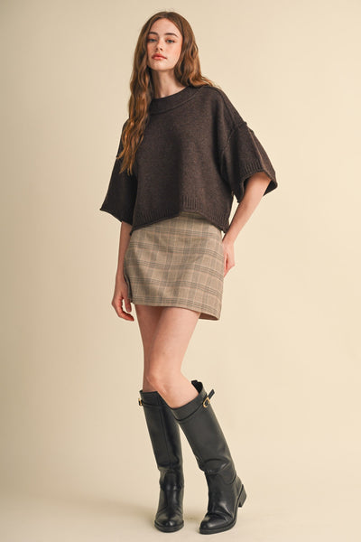 Ultrasoft Marled Knit Top