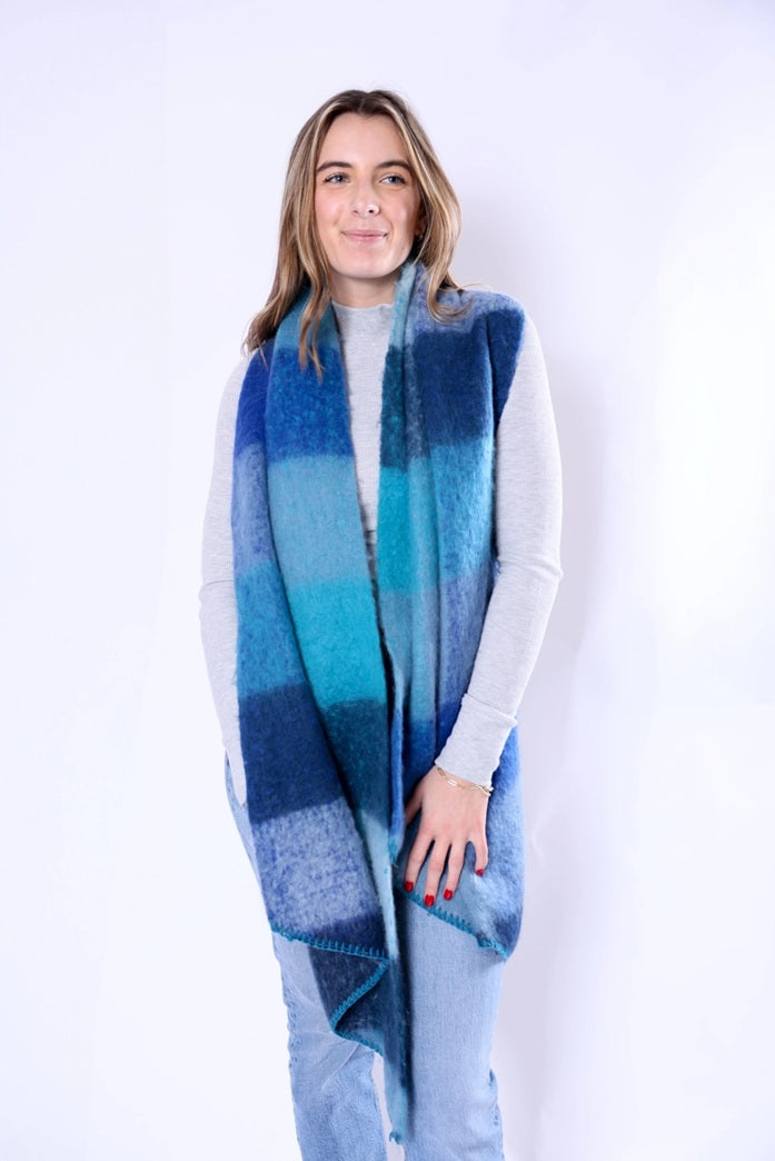 Anne Ultrasoft Striped Scarf
