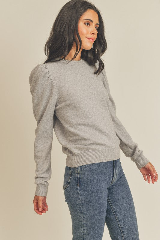Puff Sleeve Sweater - FINAL SALE