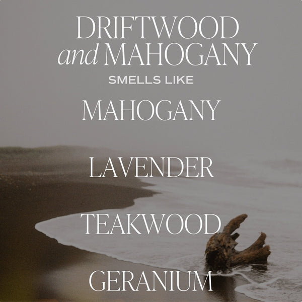 Driftwood & Mahogany 15 Oz. Soy Candle