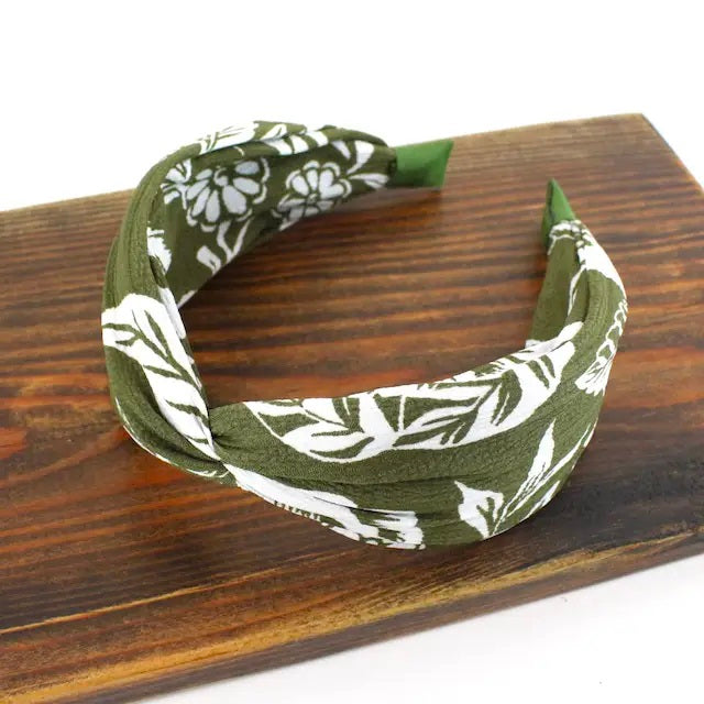 Floral Leaf Headband