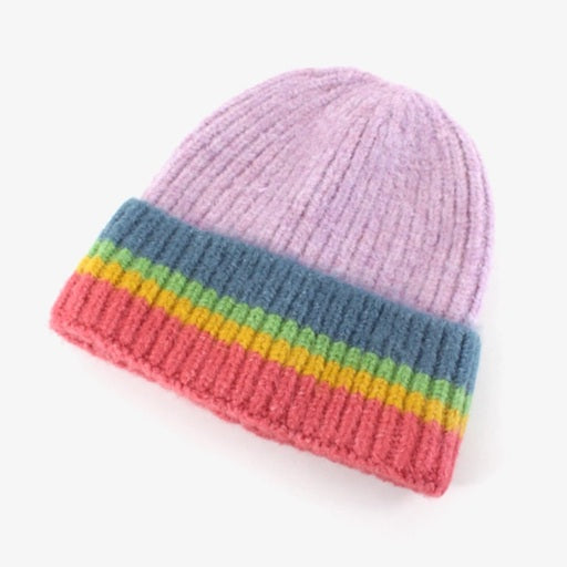 Multicolor Stripe Beanie