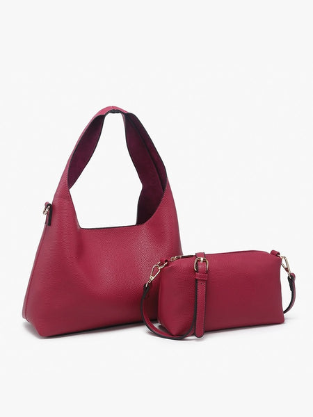 Adrianne Hobo Shoulder Bag - 2 Colors