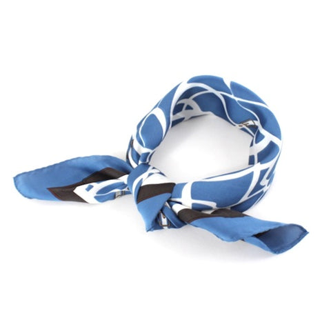 Belt Print Square Scarf