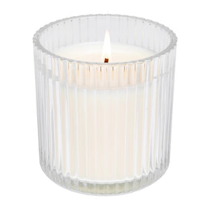 Weekend Fluted Glass Soy Candle