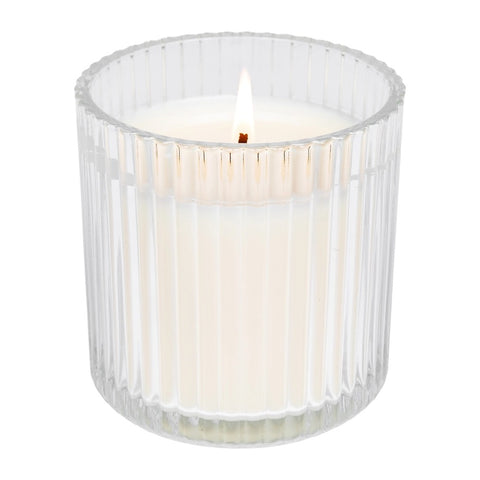 Weekend Fluted Glass Soy Candle