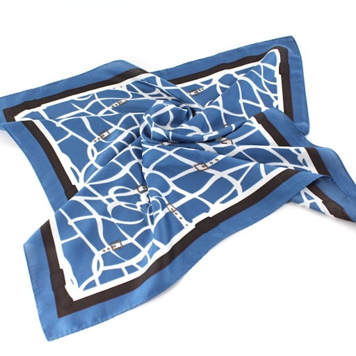 Belt Print Square Scarf