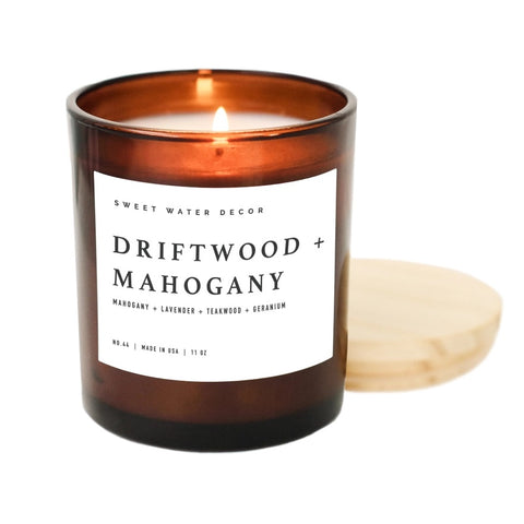 Driftwood & Mahogany Candle