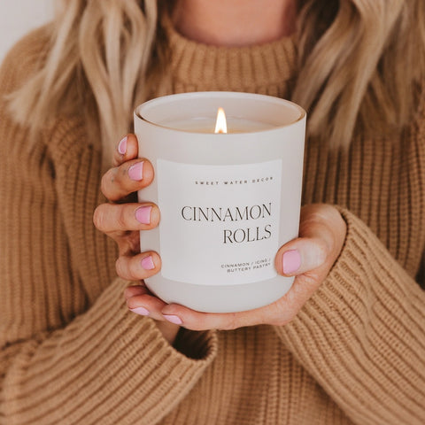 Cinnamon Rolls 15 Oz. Soy Candle