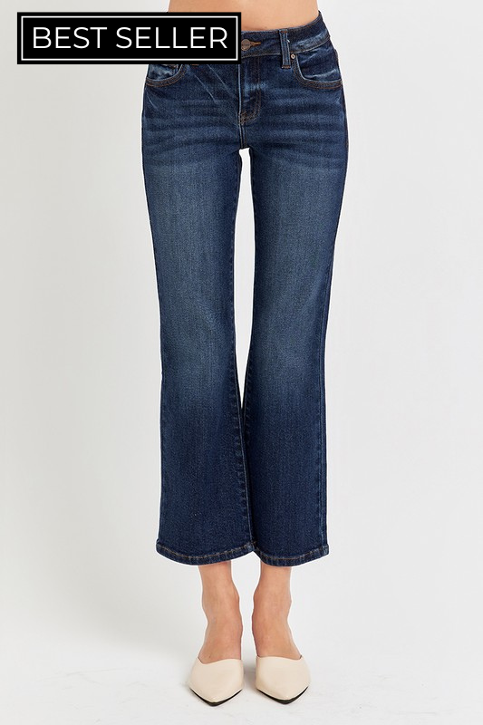 Cropped Flare Jeans