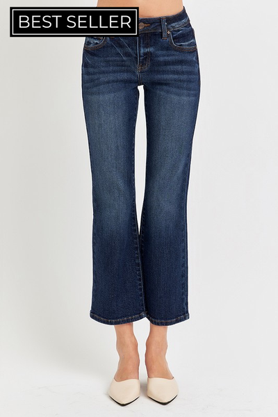 Cropped Flare Jeans