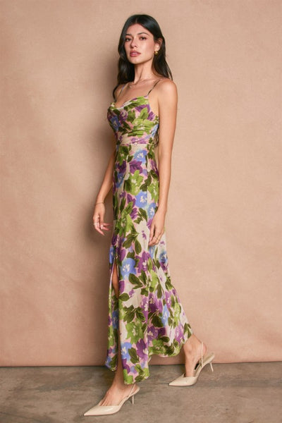 Morning Dew Floral Maxi Dress