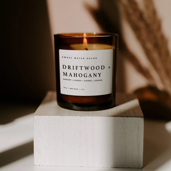 Driftwood & Mahogany Candle