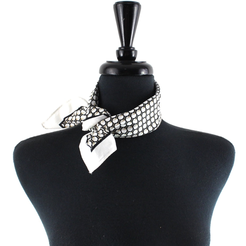 Dot Print Square Scarf