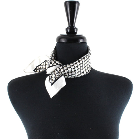 Dot Print Square Scarf