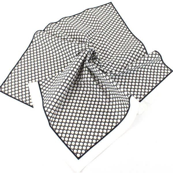 Dot Print Square Scarf