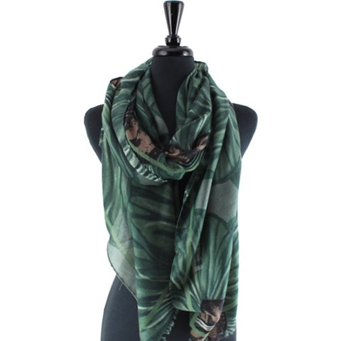 Forest Floral Scarf