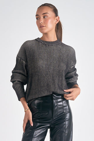 Ribbed Ombre Sweater