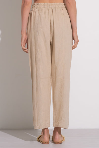 Seamed Pocket Drawstring Pants - 2 Colors