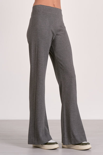 Seamed Flare Ponte Pants - 2 Colors